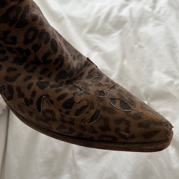Lucchese Cheetah Print  Boots - Picture 7 of 12